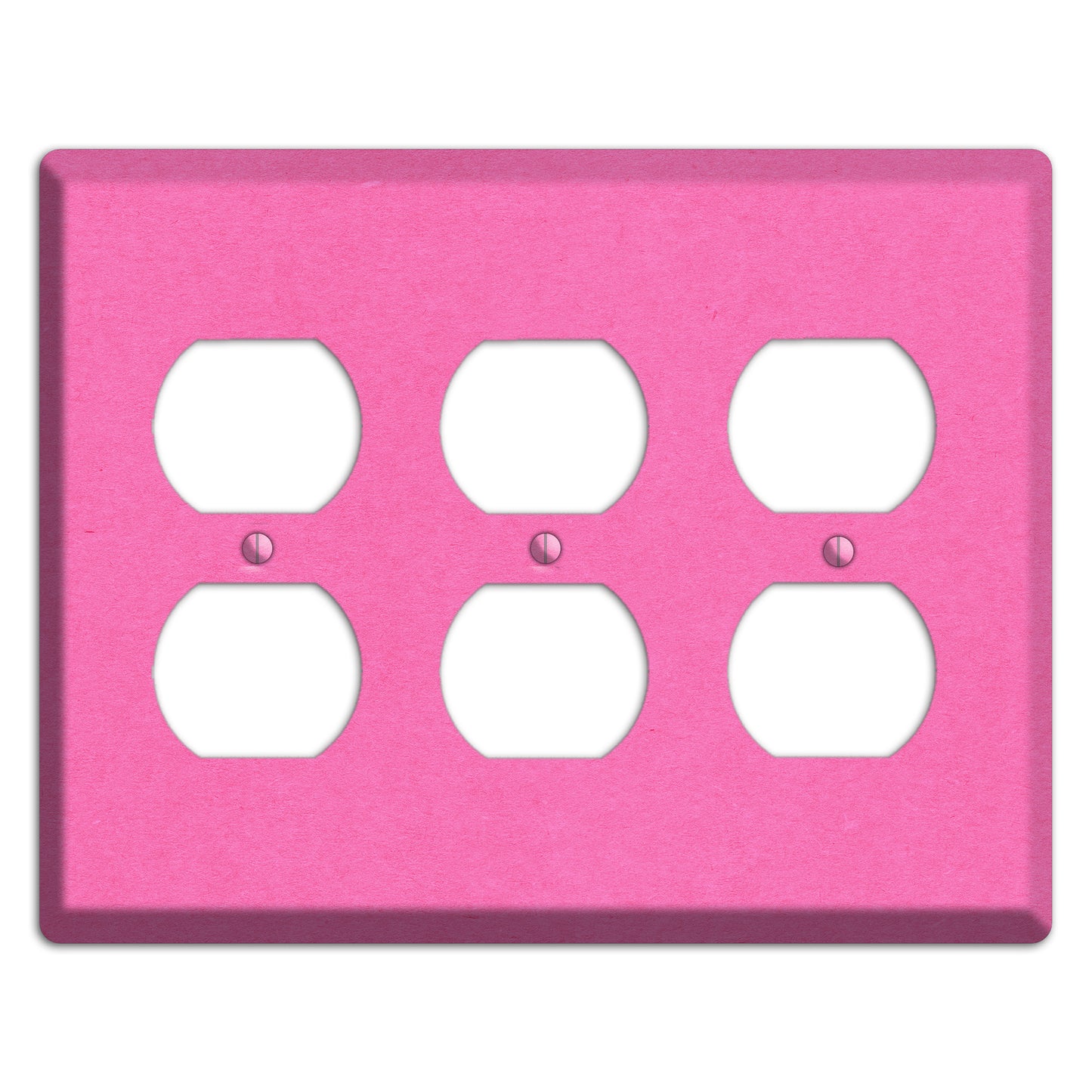 Persian Pink Kraft 3 Duplex Wallplate