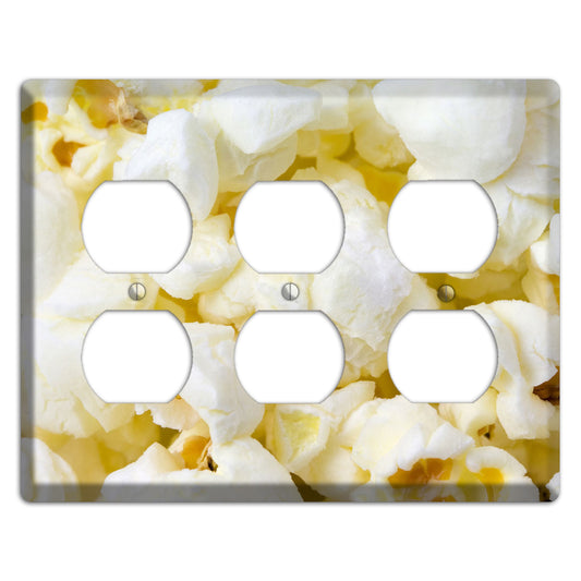 Popcorn 3 Duplex Wallplate