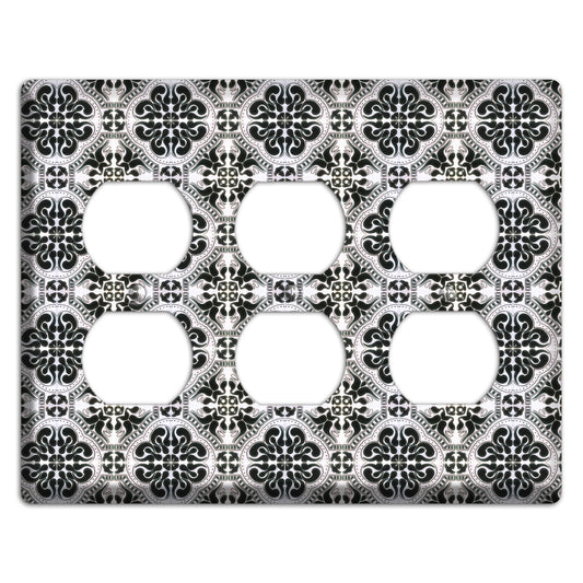 Tavira Tiles 5 3 Duplex Wallplate