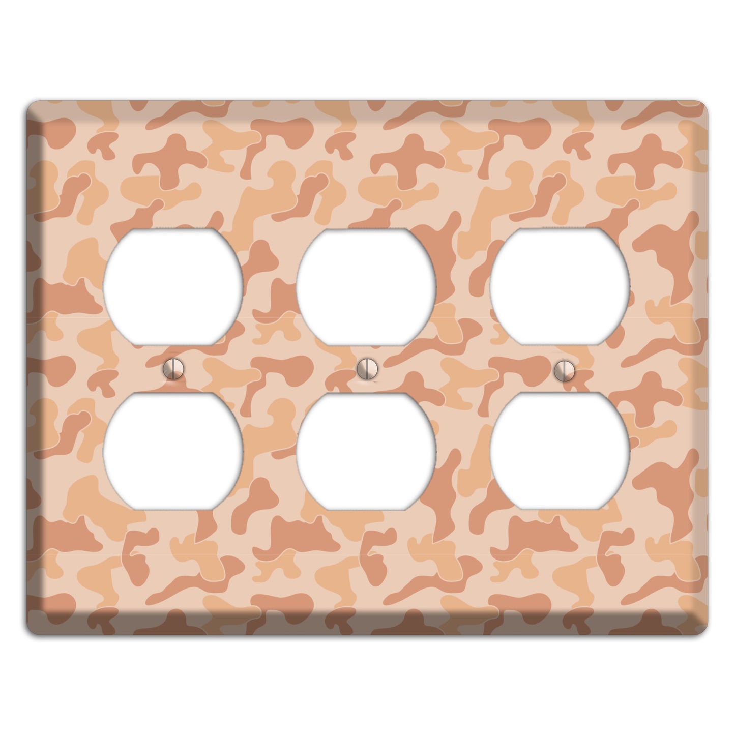 Beach Camo 3 Duplex Wallplate