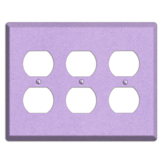 Wisteria Kraft 3 Duplex Wallplate