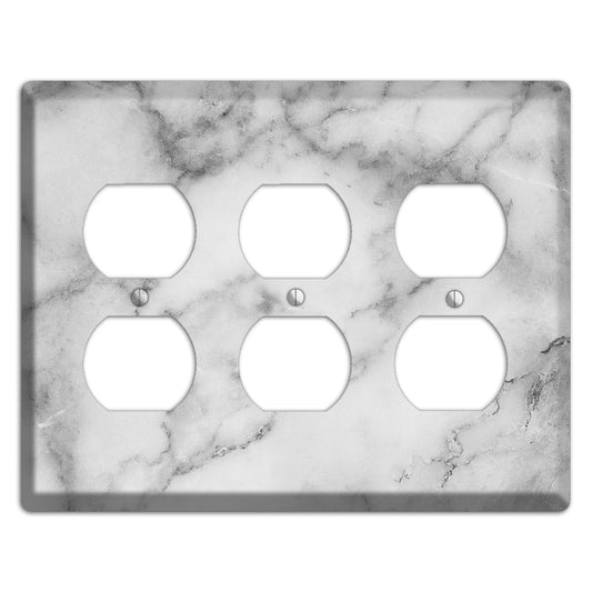 Alto Marble 3 Duplex Wallplate