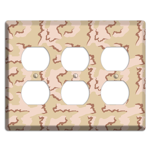 Coffee Stain Camo 3 Duplex Wallplate