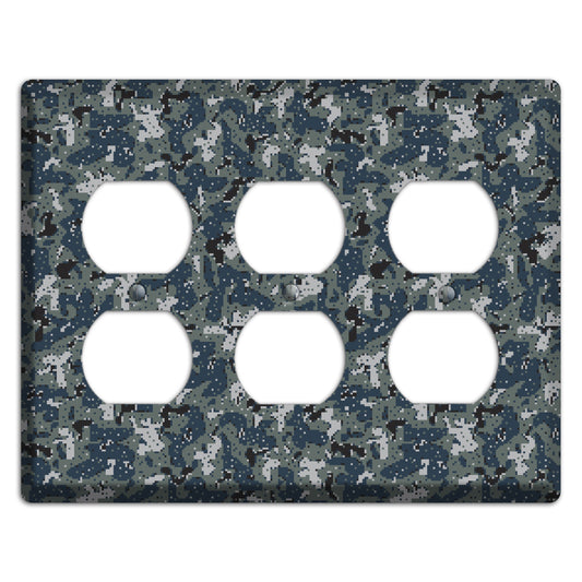 NWU 2007 Camo 3 Duplex Wallplate