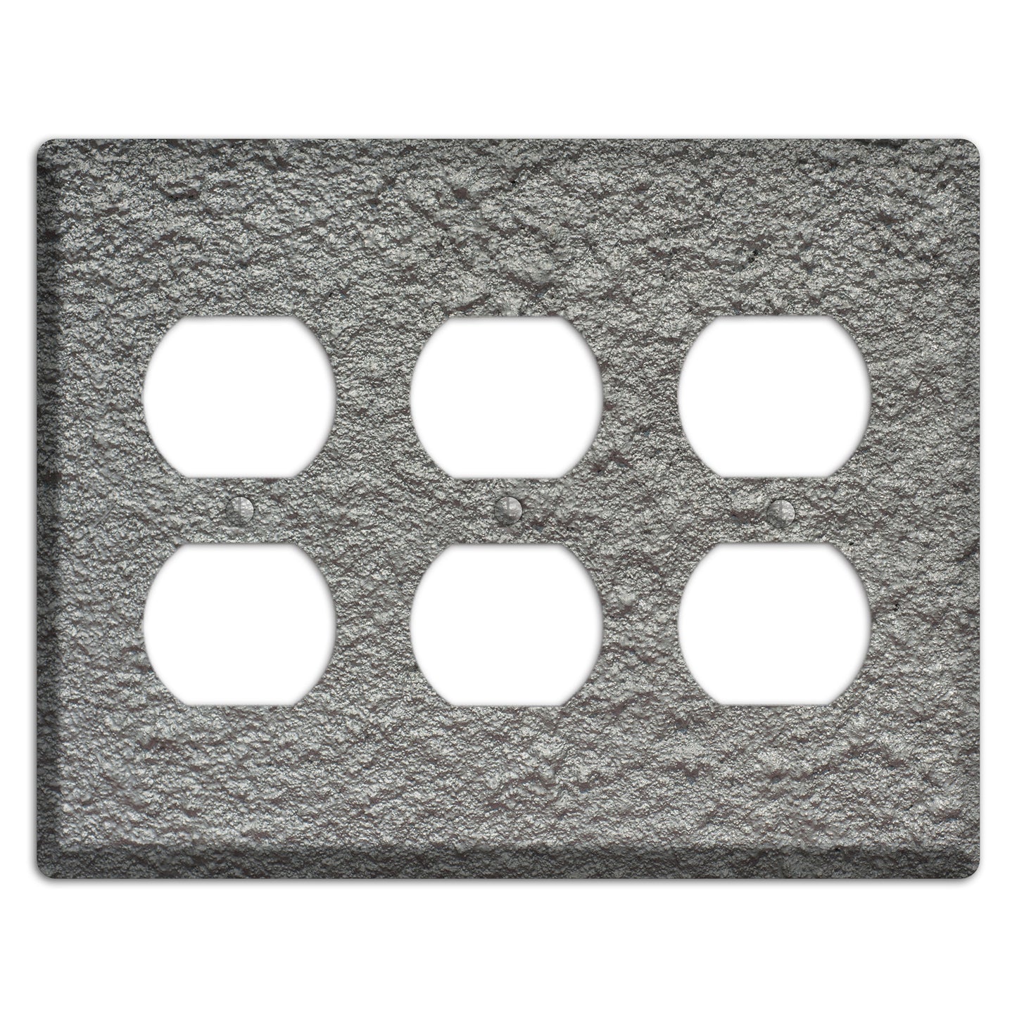 Plaster 10 3 Duplex Wallplate