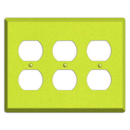 Pear Kraft 3 Duplex Wallplate