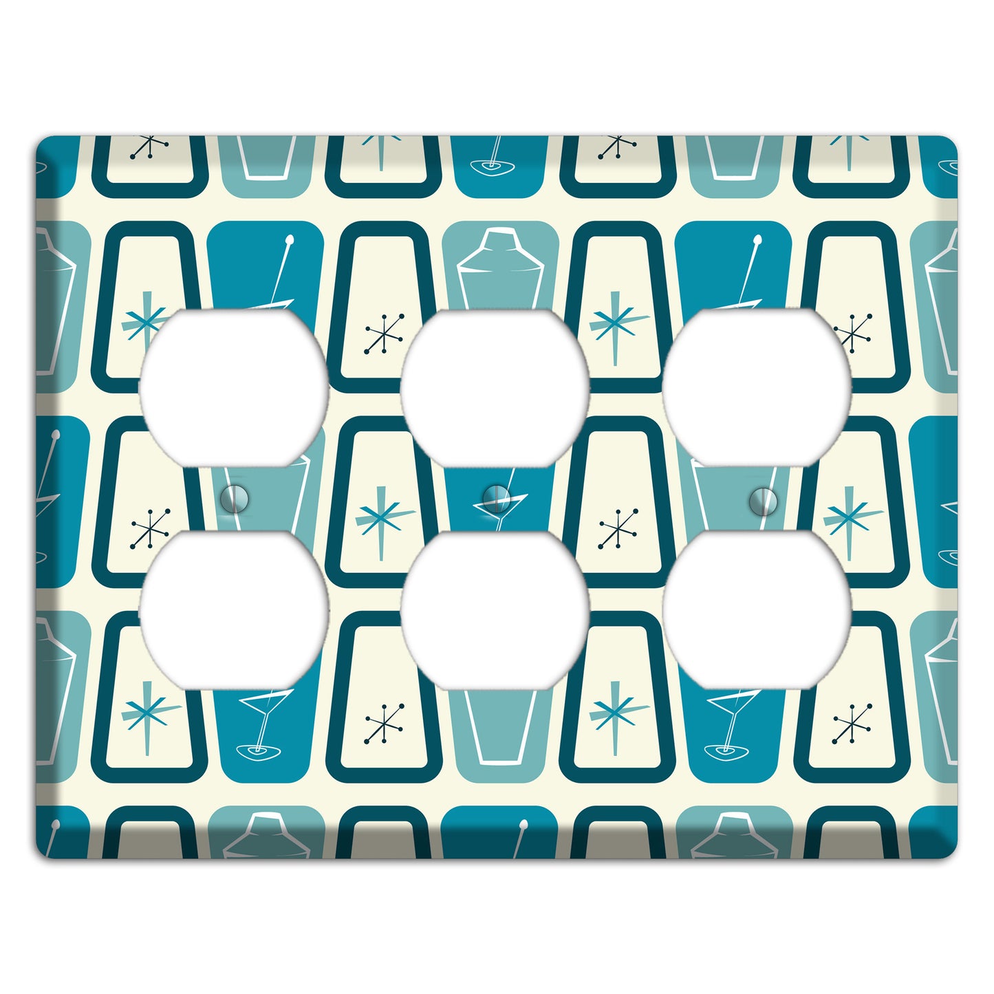 Atomic Shaker 3 Duplex Wallplate