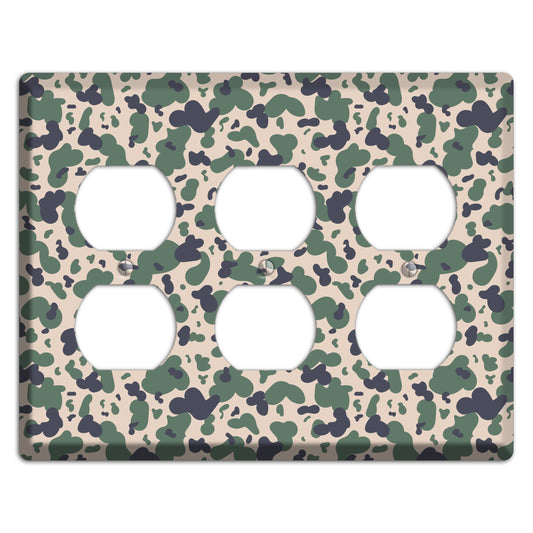 Afghanistan Blotch 2 Camo 3 Duplex Wallplate