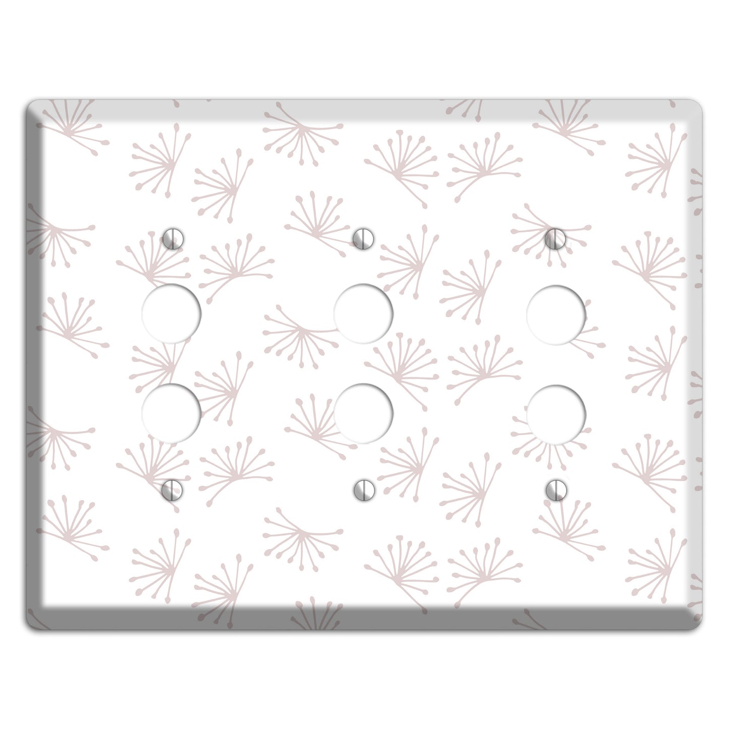 Abstract 2 3 Pushbutton Wallplate