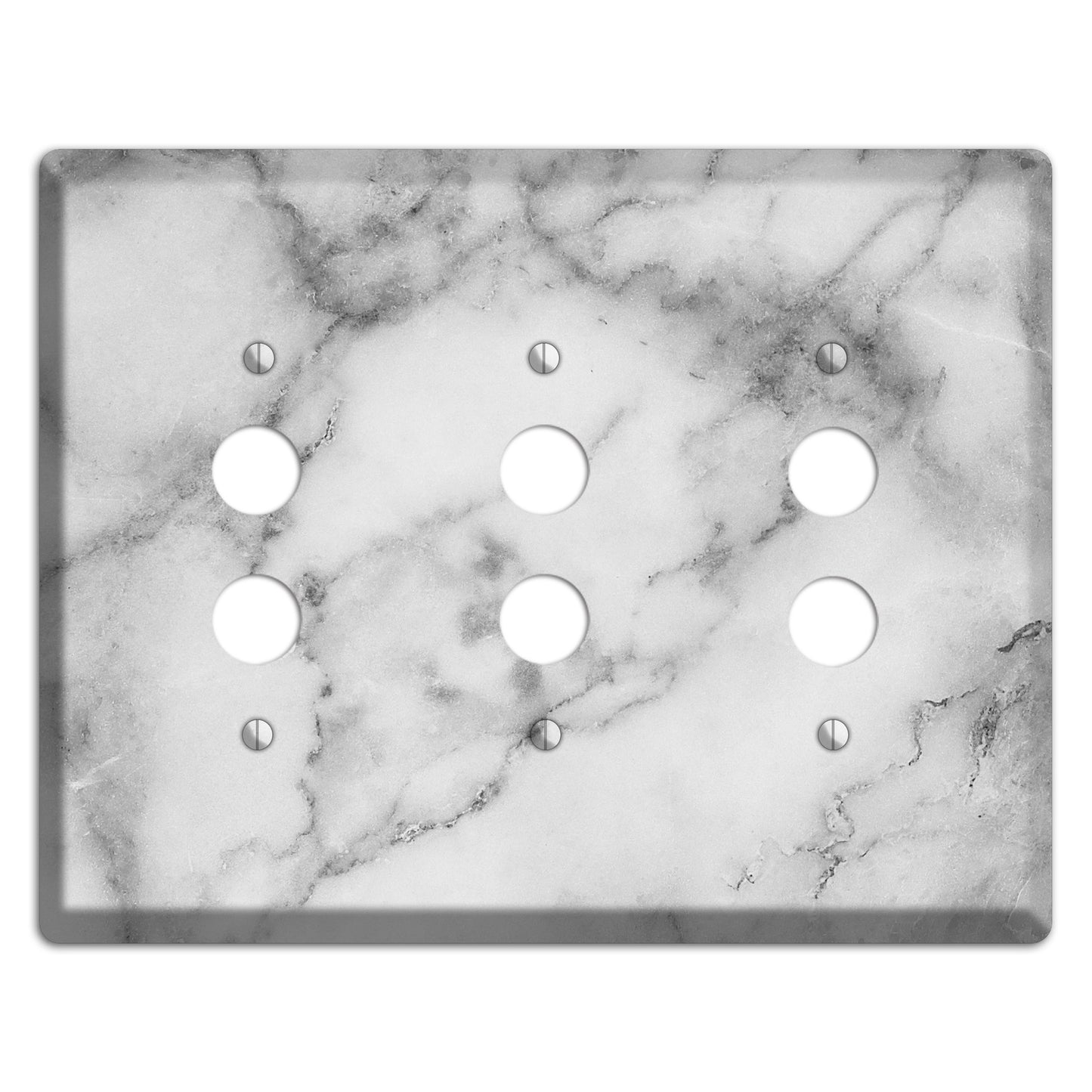 Alto Marble 3 Pushbutton Wallplate