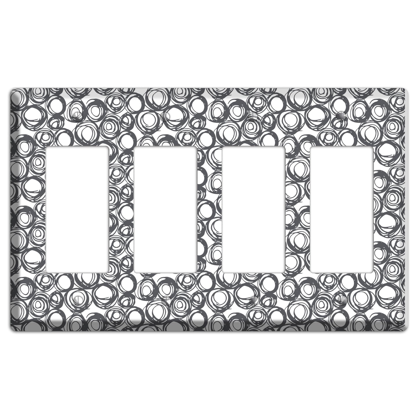 Abstract 24 4 Rocker Wallplate