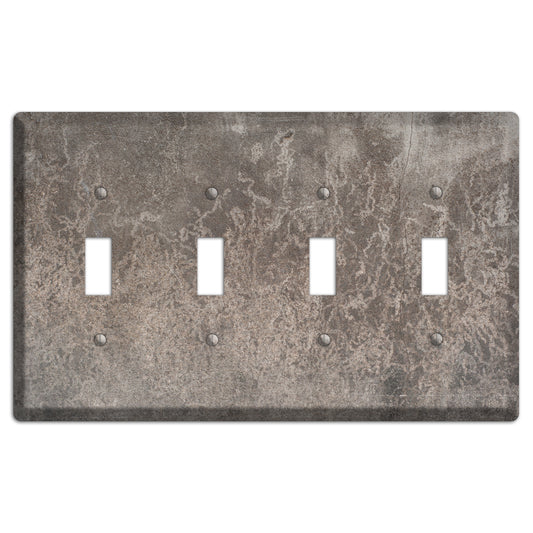 Old Concrete 1 4 Toggle Wallplate