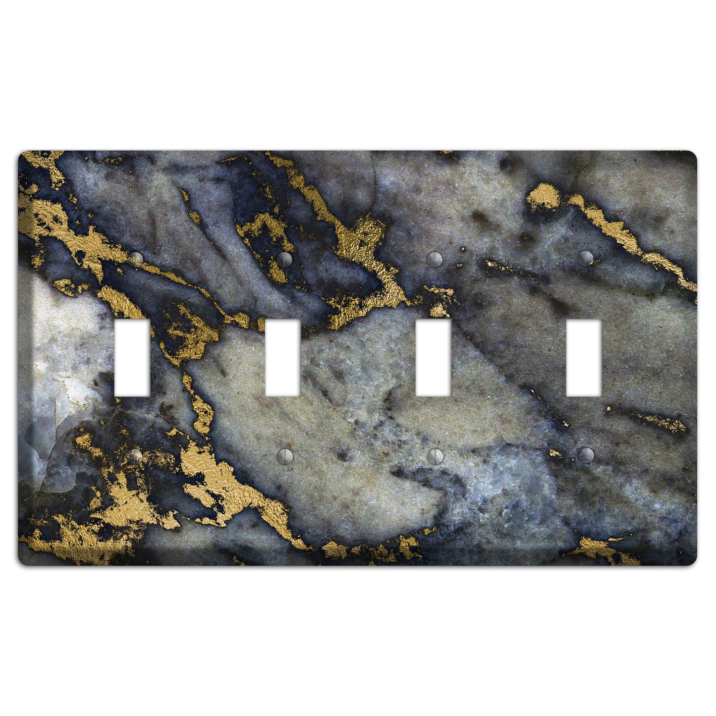 Shark Marble 4 Toggle Wallplate