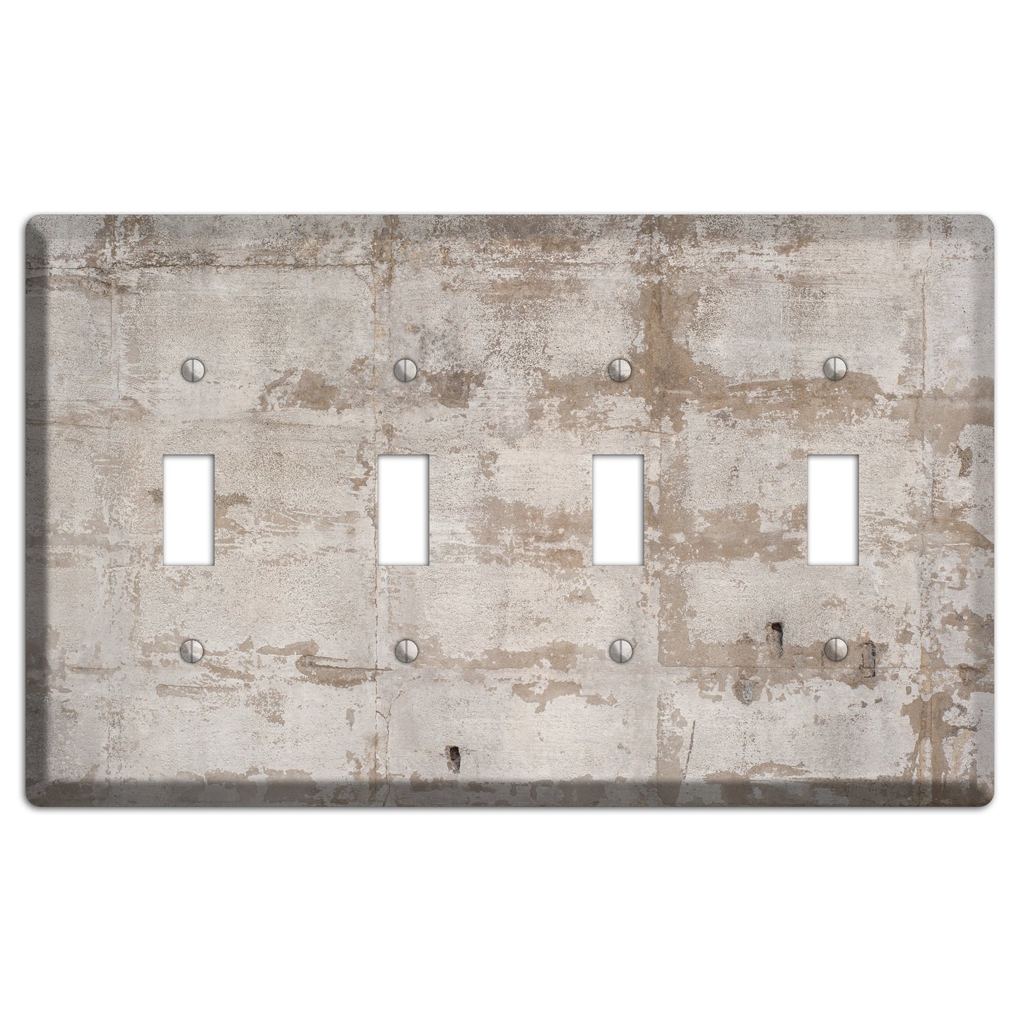 Old Concrete 3 4 Toggle Wallplate