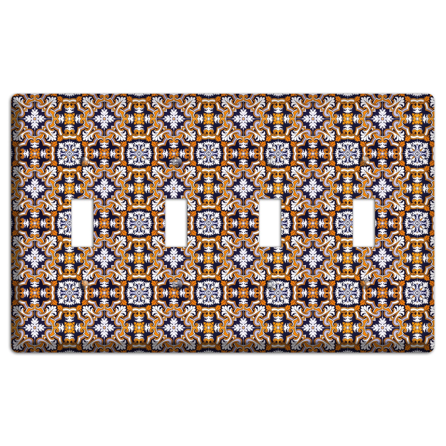 Tavira Tiles 6 4 Toggle Wallplate