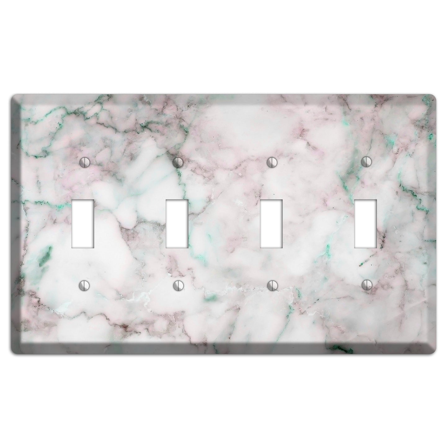 Nebula Marble 4 Toggle Wallplate