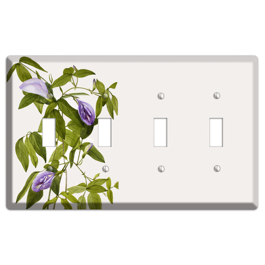 Clitoria Mariana 4 Toggle Wallplate