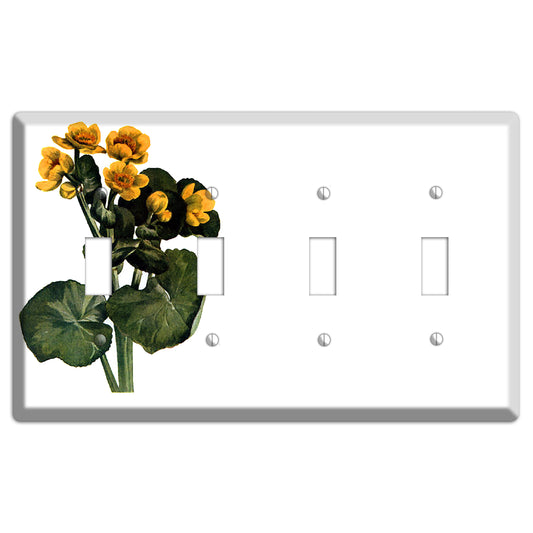 Calla Palustrie 2 4 Toggle Wallplate