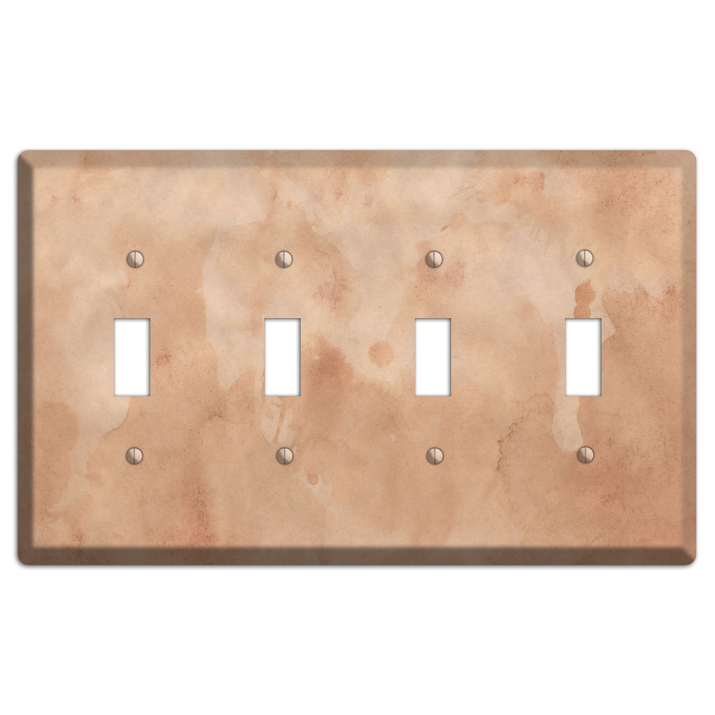 Aged Paper 1 4 Toggle Wallplate