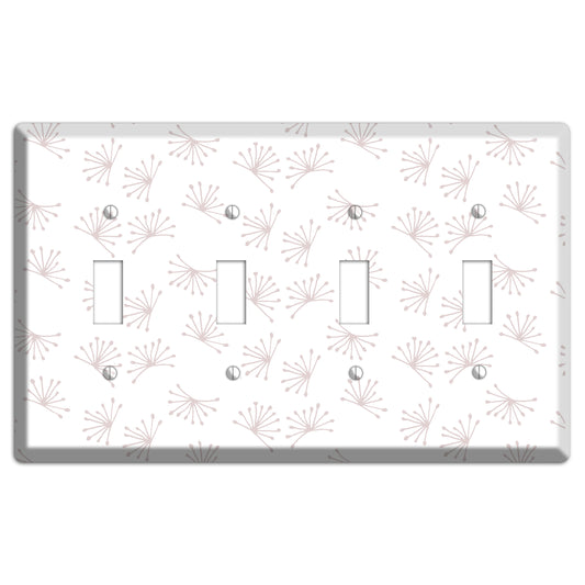 Abstract 2 4 Toggle Wallplate