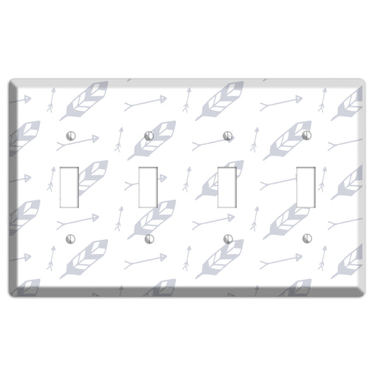 Abstract 22 4 Toggle Wallplate