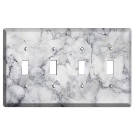 Alto Marble 4 Toggle Wallplate