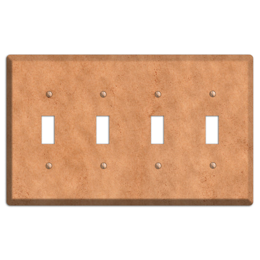 Aged Paper 7 4 Toggle Wallplate