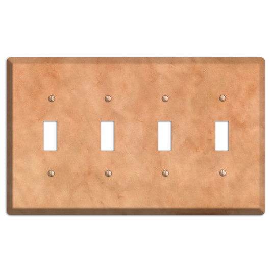 Aged Paper 12 4 Toggle Wallplate