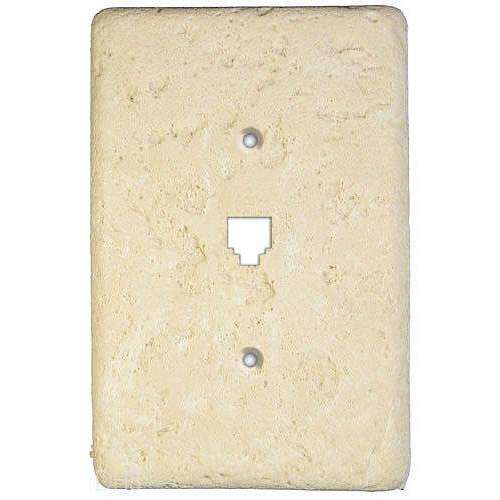 Wheat Stone Phone Switchplate:Wallplatesonline.com