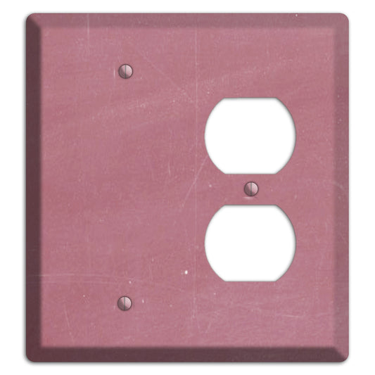 Chalk Pink Blank / Duplex Wallplate