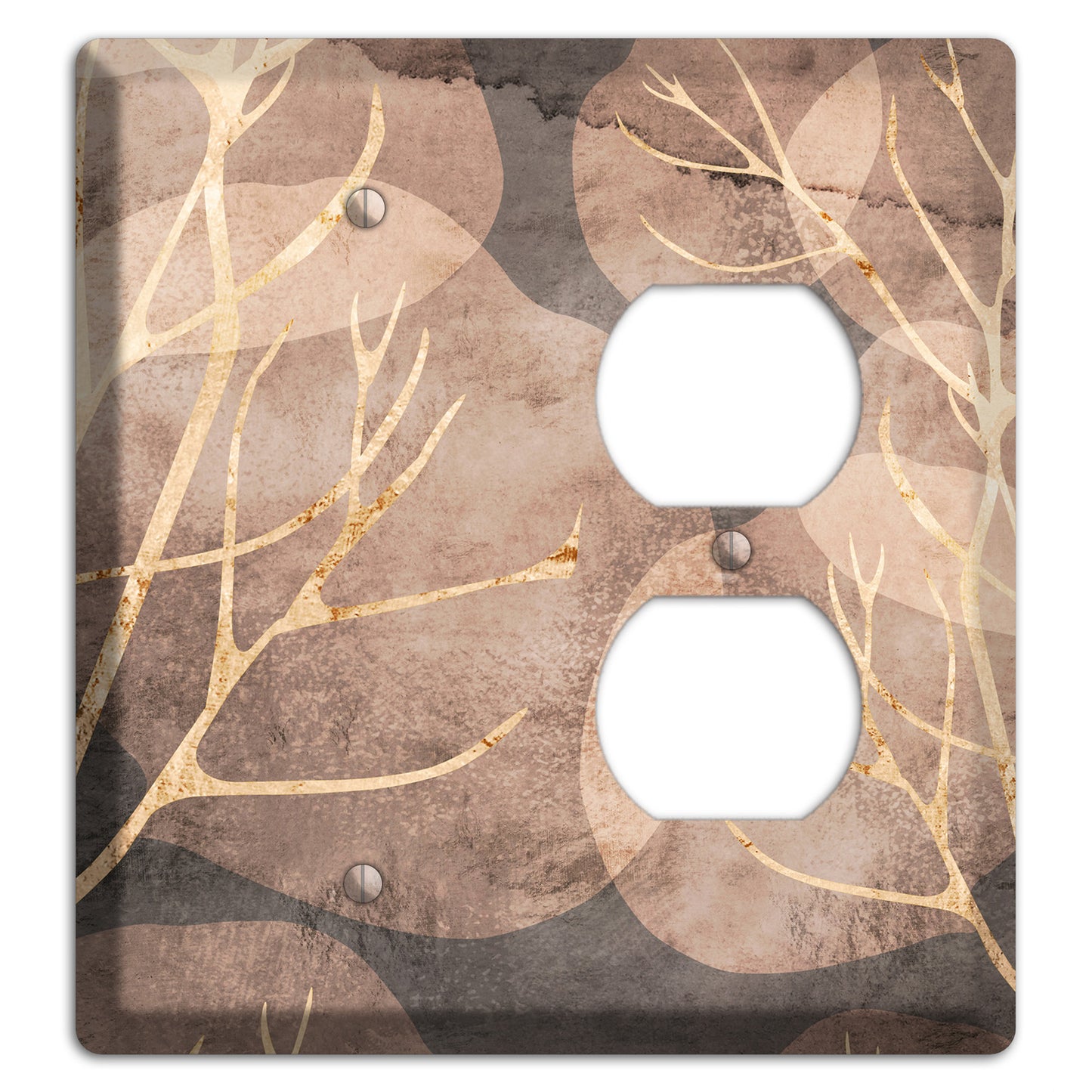 Autumn Leaves Blank / Duplex Wallplate