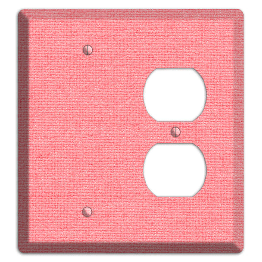 Sweet Pink Soft Coral Blank / Duplex Wallplate