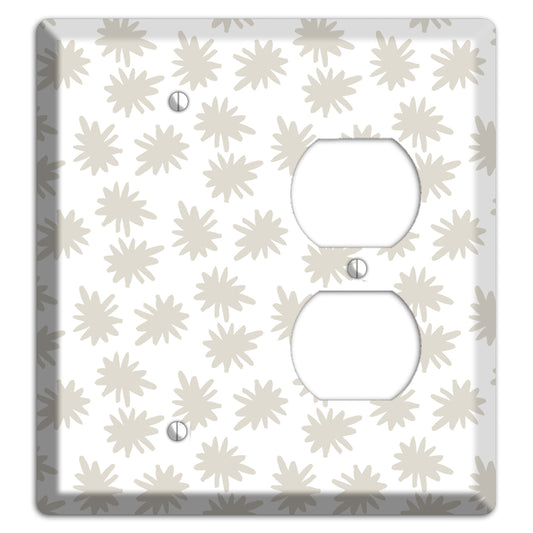 Simple Scandanavian Style CC Blank / Duplex Wallplate