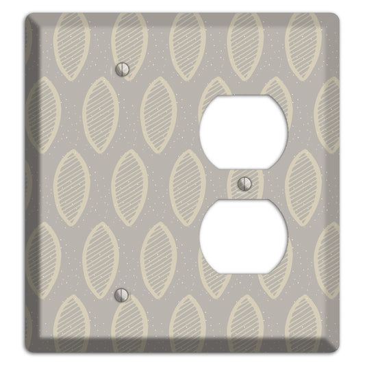 Simple Scandanavian Style W Blank / Duplex Wallplate