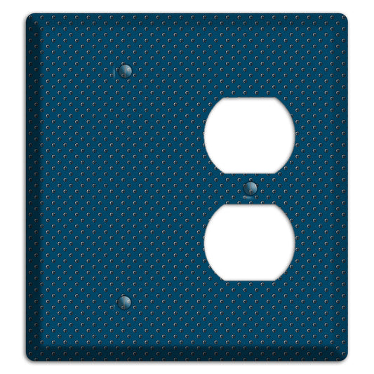 Blue Small Dots Blank / Duplex Wallplate