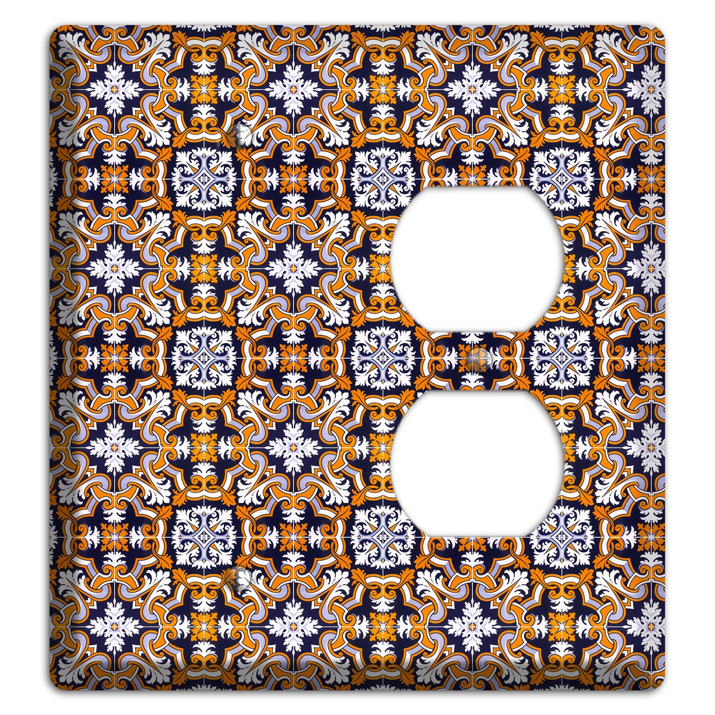 Tavira Tiles 6 Blank / Duplex Wallplate