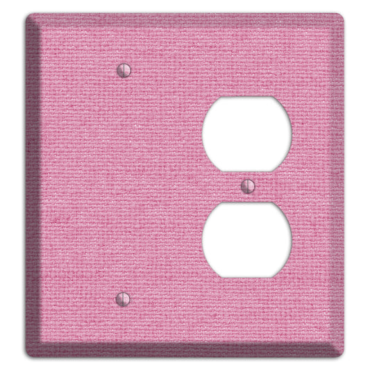 Gamboge Pink Texture Blank / Duplex Wallplate