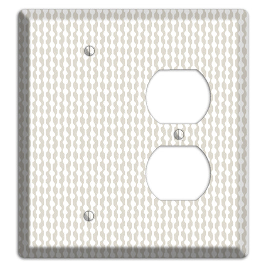 Simple Scandanavian Style C Blank / Duplex Wallplate