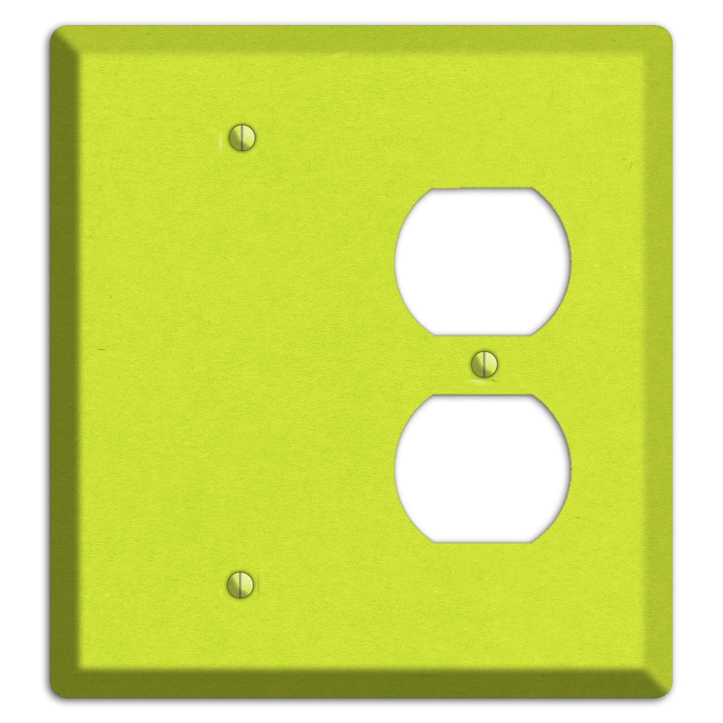 Pear Kraft Blank / Duplex Wallplate