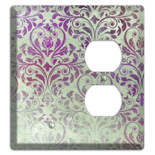 Venus Whimsical Damask Blank / Duplex Wallplate