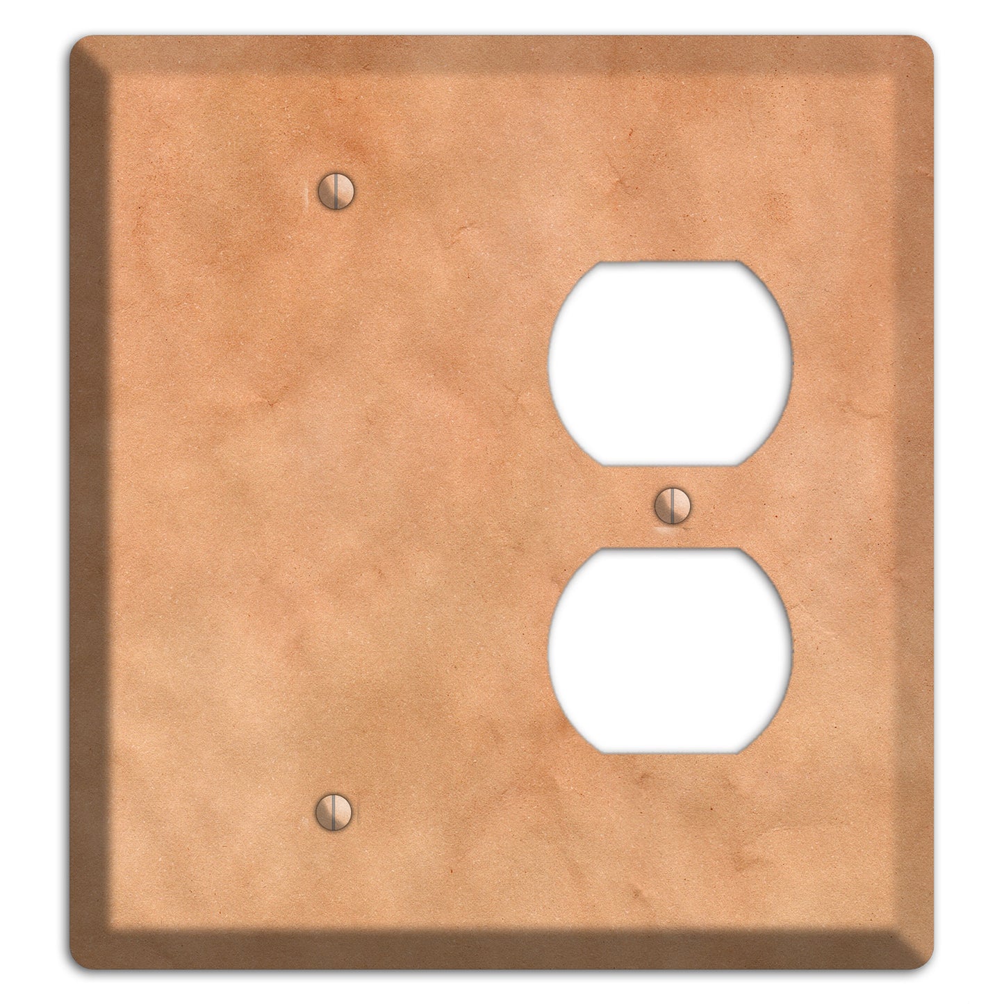 Aged Paper 12 Blank / Duplex Wallplate