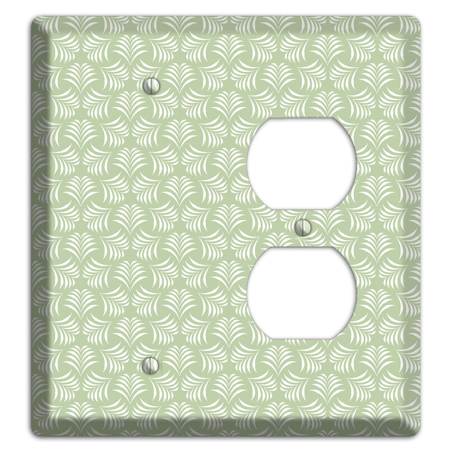 Leaves Style V Blank / Duplex Wallplate