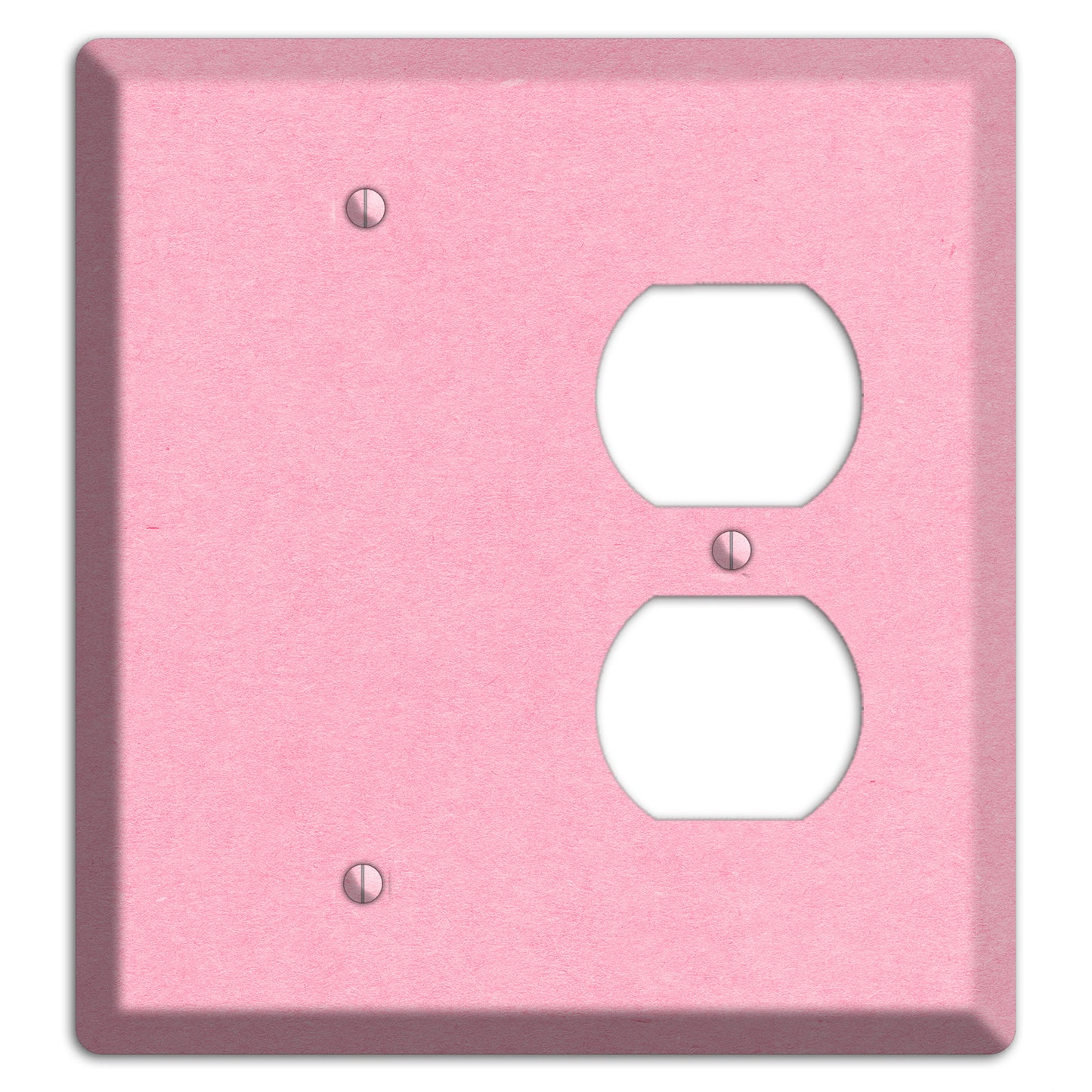 Lavender Pink Kraft Blank / Duplex Wallplate