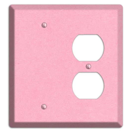 Lavender Pink Kraft Blank / Duplex Wallplate