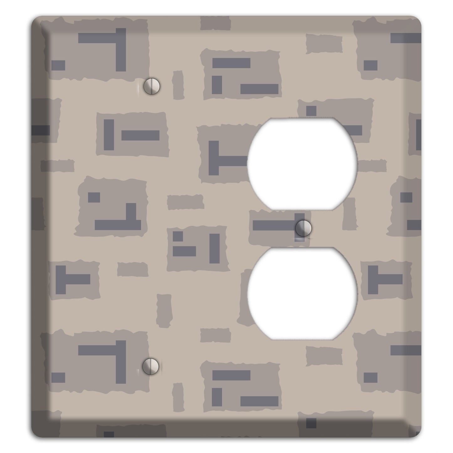 Urban Mout Camo Blank / Duplex Wallplate