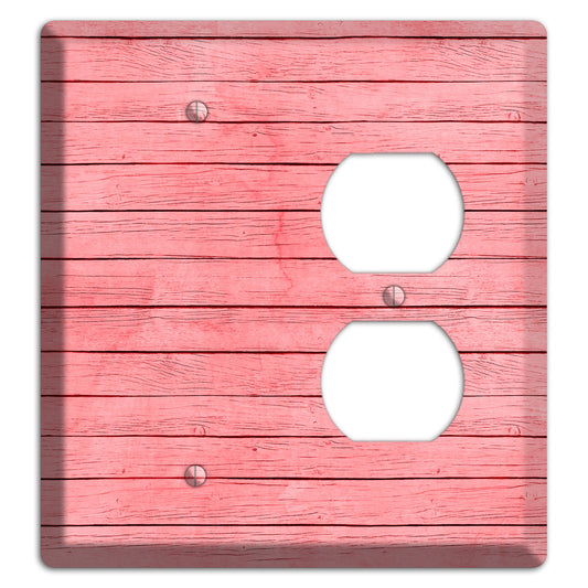 Sea Pink Soft Coral Blank / Duplex Wallplate