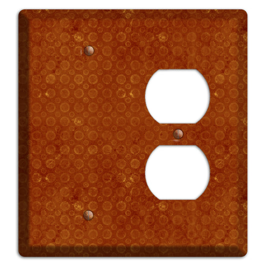 Red Circles Blank / Duplex Wallplate