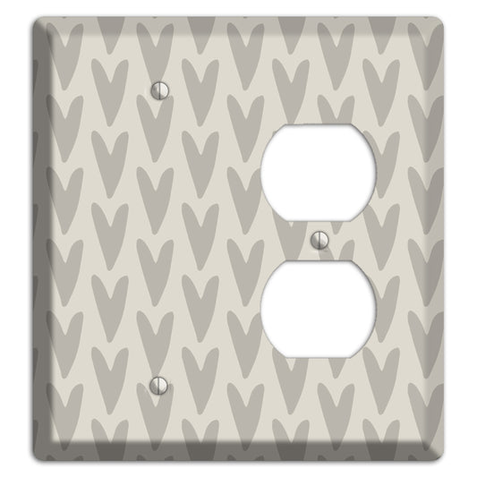 Simple Scandanavian Style I Blank / Duplex Wallplate