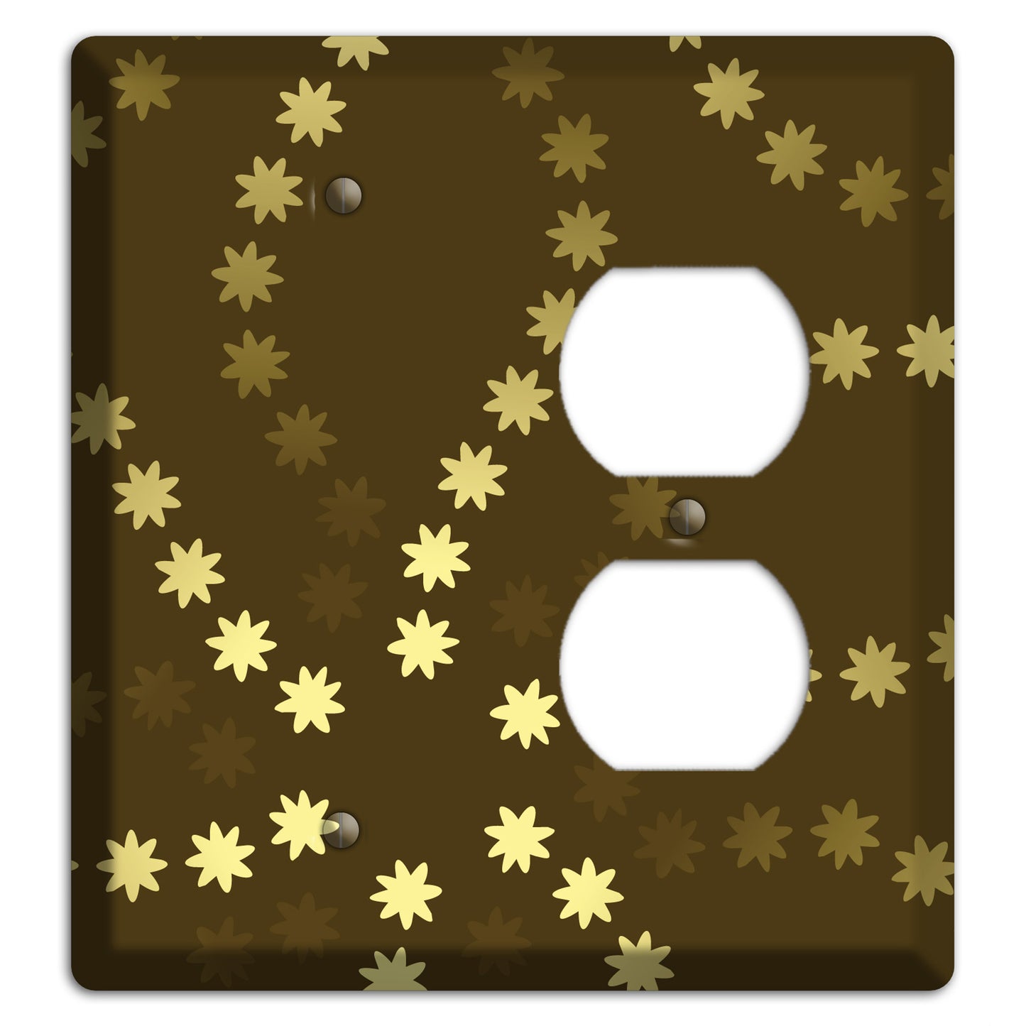 Multi Olive Constellation Blank / Duplex Wallplate