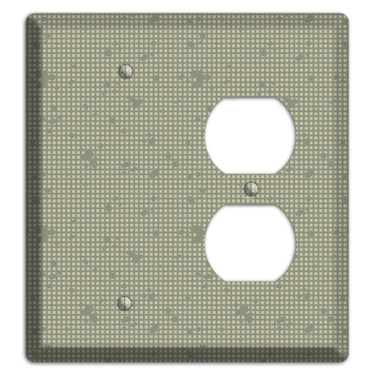 Night Desert Camo Blank / Duplex Wallplate